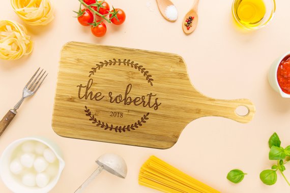 Personalized cutting board